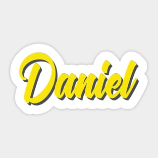 Daniel My Name Is Daniel! Sticker